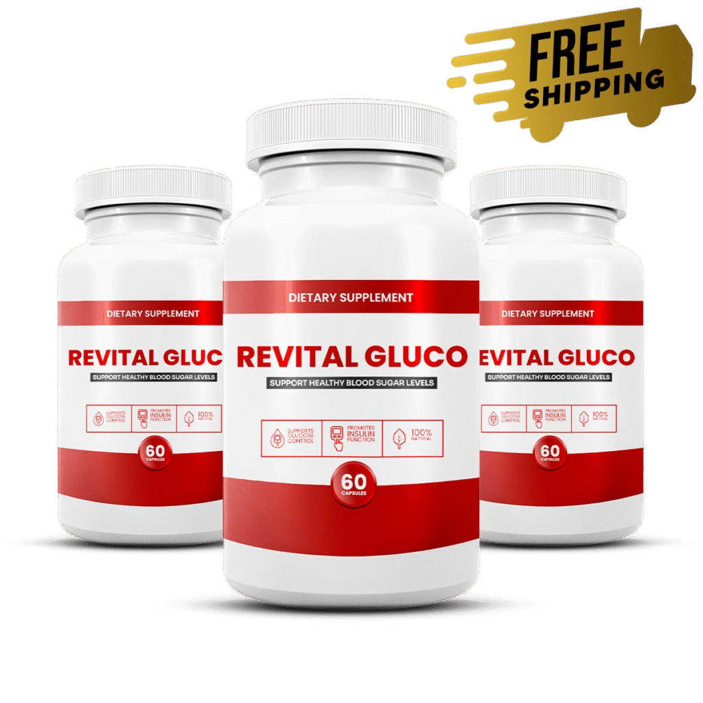 Revital Gluco  3 bottles